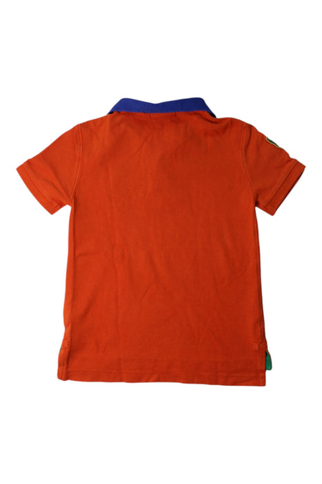 A Orange Short Sleeve Polos from Polo Ralph Lauren in size 5T for boy. (Back View)
