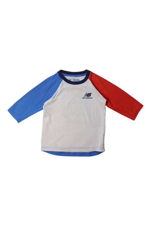 A Multicolour Long Sleeve T Shirts from New Balance in size 4T for boy. (Front View)