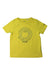 A Yellow Short Sleeve T Shirts from Aigle in size 6T for boy. (Front View)