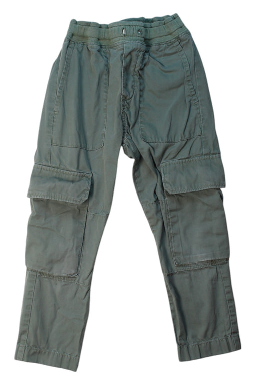 A Green Casual Pants from Crewcuts in size 5T for boy. (Front View)