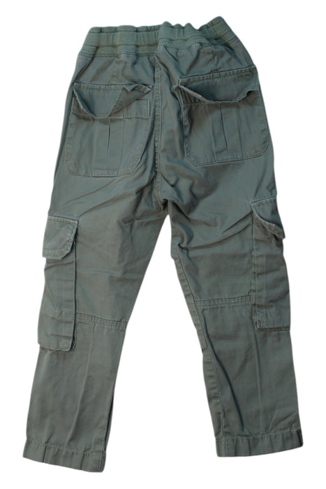 A Green Casual Pants from Crewcuts in size 5T for boy. (Back View)