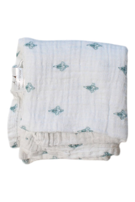 A White Blankets from Aden & Anais in size O/S for neutral. (Back View)