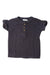 A Navy Short Sleeve Tops from Jamie Kay in size 12-18M for girl. (Front View)