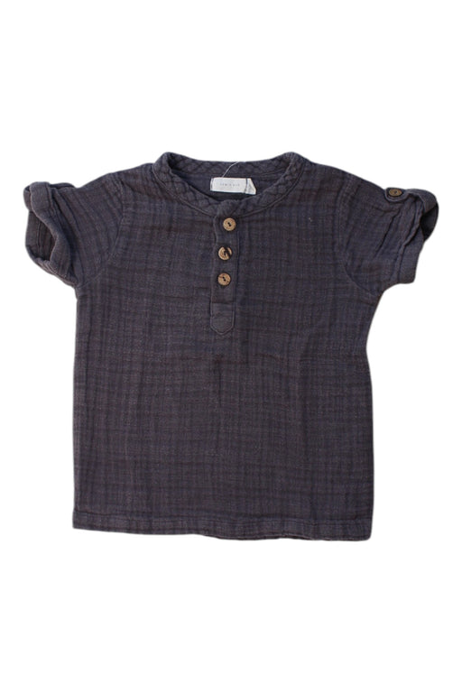 A Navy Short Sleeve Tops from Jamie Kay in size 12-18M for girl. (Front View)