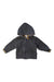 A Grey Lightweight Jackets from Petit Bateau in size 12-18M for boy. (Front View)