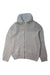 A Grey Zippered Sweatshirts from Seed in size 8Y for girl. (Front View)