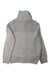 A Grey Zippered Sweatshirts from Seed in size 8Y for girl. (Back View)