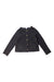 A Navy Cardigans from Petit Bateau in size 5T for girl. (Front View)