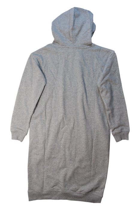 A Grey Hooded Sweatshirts from Calvin Klein in size 12Y for girl. (Back View)