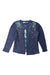 A Navy Cardigans from Desigual in size 9Y for girl. (Front View)