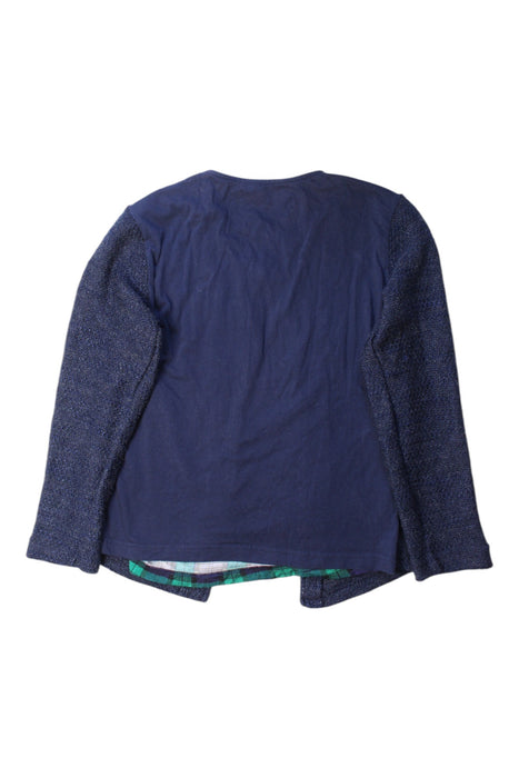 A Navy Cardigans from Desigual in size 9Y for girl. (Back View)