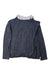 A Navy Long Sleeve Tops from Abercrombie & Fitch in size 9Y for girl. (Back View)