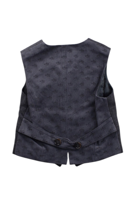 A Grey Suit Vests from Nicholas & Bears in size 4T for boy. (Back View)