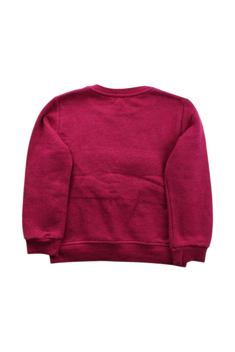 A Burgundy Crewneck Sweatshirts from Kenzo in size 6T for neutral. (Back View)