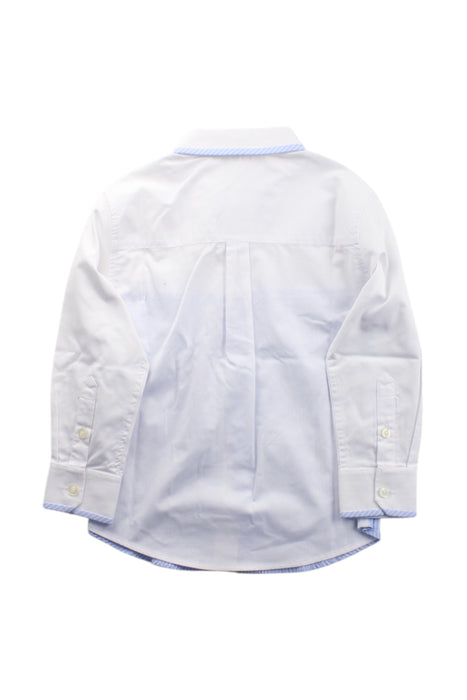 A White Long Sleeve Shirts from Nicholas & Bears in size 4T for boy. (Back View)