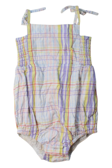 A Multicolour Sleeveless Rompers from Seed in size 12-18M for girl. (Front View)