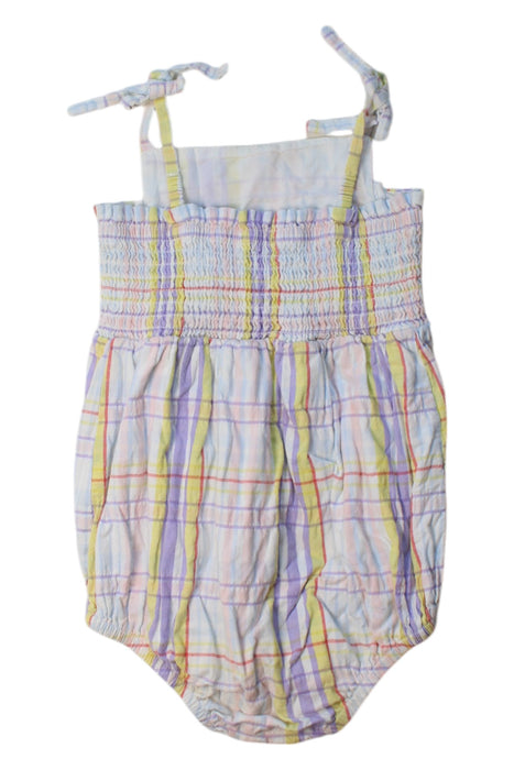 A Multicolour Sleeveless Rompers from Seed in size 12-18M for girl. (Back View)
