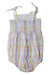 A Multicolour Sleeveless Rompers from Seed in size 12-18M for girl. (Back View)