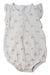 A White Sleeveless Rompers from Seed in size 12-18M for girl. (Front View)