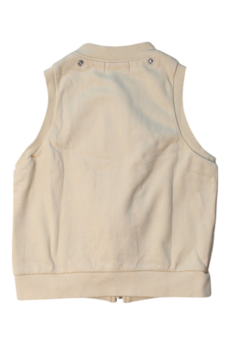 A Beige Outerwear Vests from Miki House in size 18-24M for neutral. (Back View)