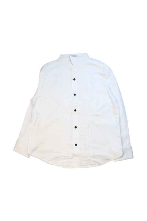 A White Long Sleeve Shirts from Nicholas & Bears in size 8Y for boy. (Front View)