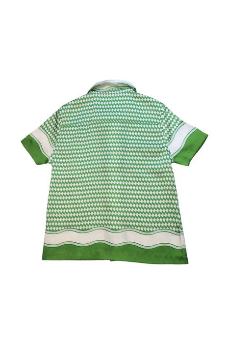 A Green Short Sleeve Shirts from REISS in size 8Y for girl. (Back View)