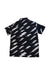 A Black Short Sleeve Shirts from Neil Barrett Kids in size 8Y for boy. (Back View)