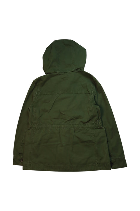 A Green Lightweight Jackets from Crewcuts in size 6T for neutral. (Back View)