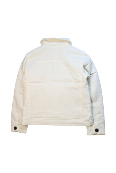 A White Lightweight Jackets from REISS in size 8Y for neutral. (Back View)