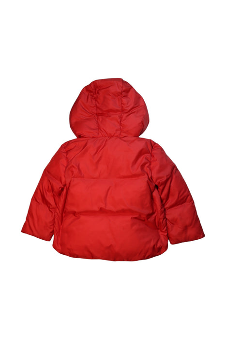 A Red Puffer/Quilted Coats & Outerwear from Burberry in size 2T for neutral. (Back View)