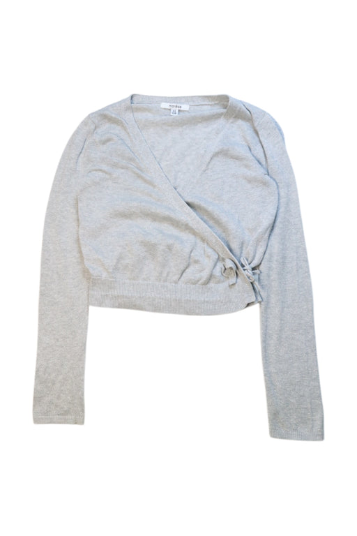 A Grey Cardigans from Marese in size 8Y for girl. (Front View)