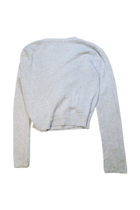 A Grey Cardigans from Marese in size 8Y for girl. (Back View)