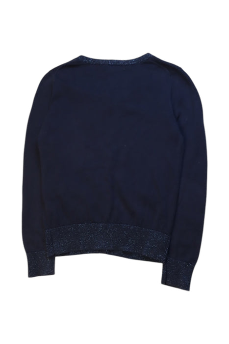 A Navy Cardigans from Marese in size 8Y for girl. (Back View)