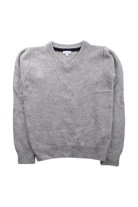 A Grey Knit Sweaters from Jacadi in size 8Y for boy. (Front View)