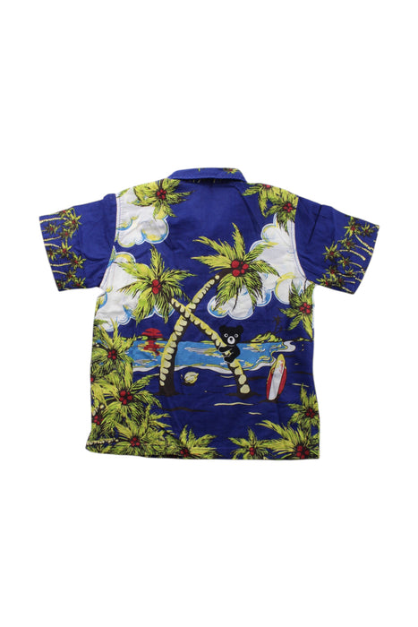 A Multicolour Short Sleeve Shirts from Miki House in size 5T for neutral. (Back View)