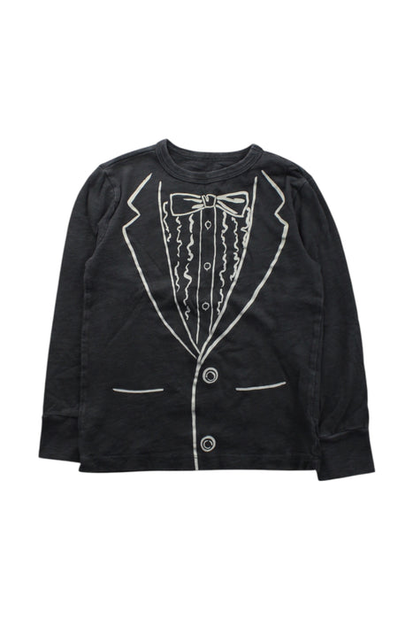 A Black Long Sleeve T Shirts from Crewcuts in size 4T for neutral. (Front View)