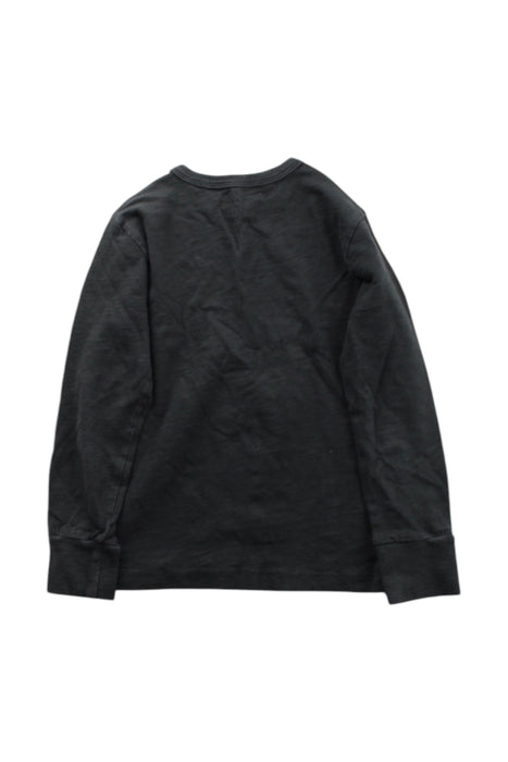 A Black Long Sleeve T Shirts from Crewcuts in size 4T for neutral. (Back View)