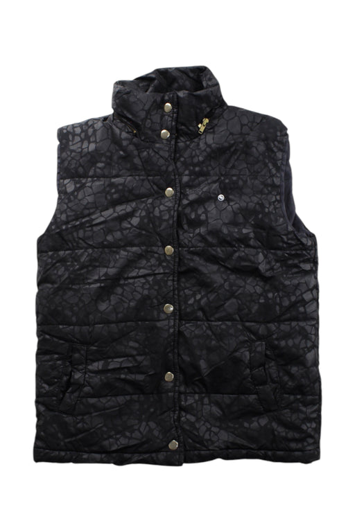 A Black Outerwear Vests from A for Apple in size 5T for neutral. (Front View)