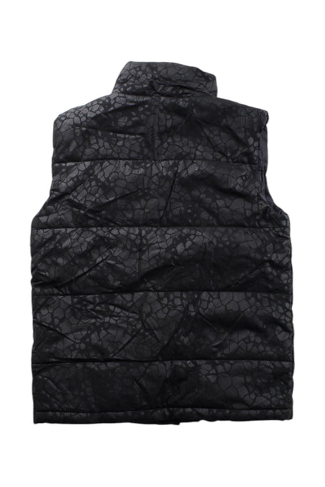 A Black Outerwear Vests from A for Apple in size 5T for neutral. (Back View)