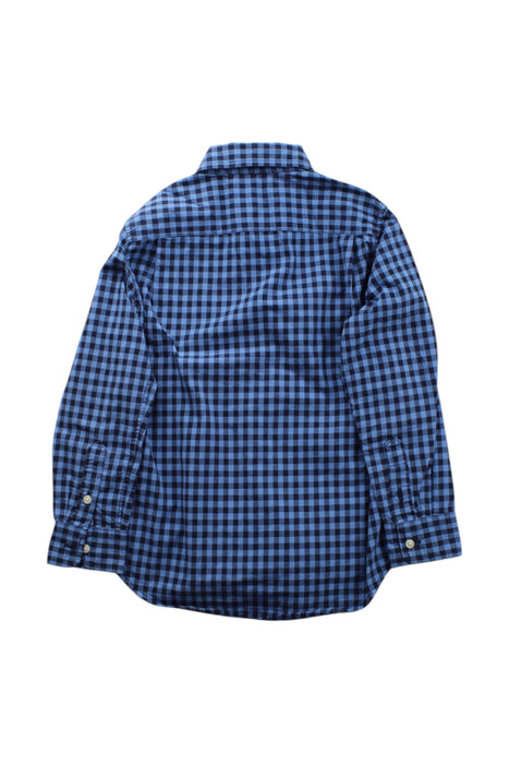 A Blue Long Sleeve Shirts from Ralph Lauren in size 5T for boy. (Back View)