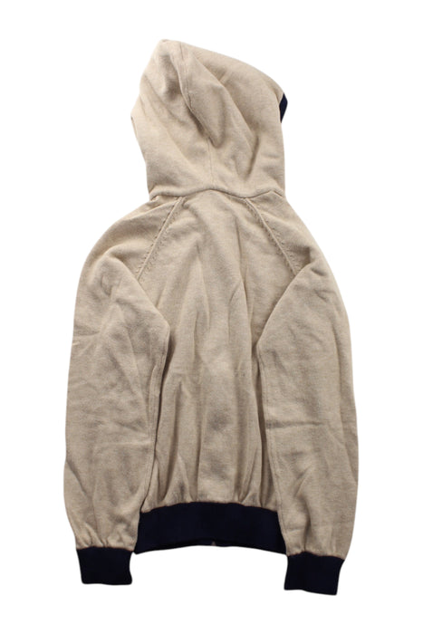 A Beige Zippered Sweatshirts from Jacadi in size 8Y for neutral. (Back View)
