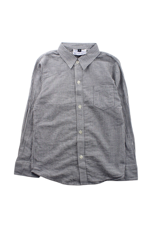 A Grey Long Sleeve Shirts from Opening Ceremony x A For Apple  in size 6T for boy. (Front View)