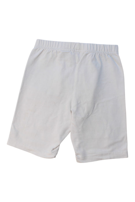 A White Shorts from Hanna Andersson in size 5T for girl. (Back View)