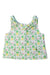 A Multicolour Sleeveless Tops from Janie & Jack in size 6T for girl. (Front View)