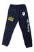 A Navy Casual Pants from Bape by A Bathing Ape in size 7Y for boy. (Back View)