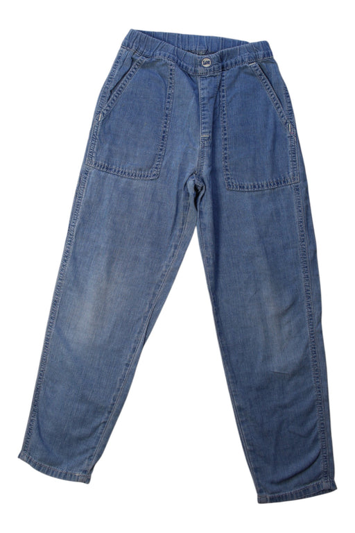 A Blue Jeans from Lee in size 7Y for boy. (Front View)