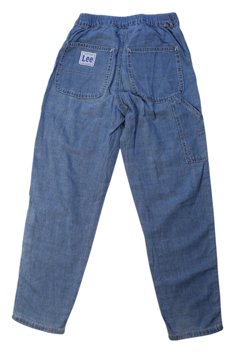 A Blue Jeans from Lee in size 7Y for boy. (Back View)