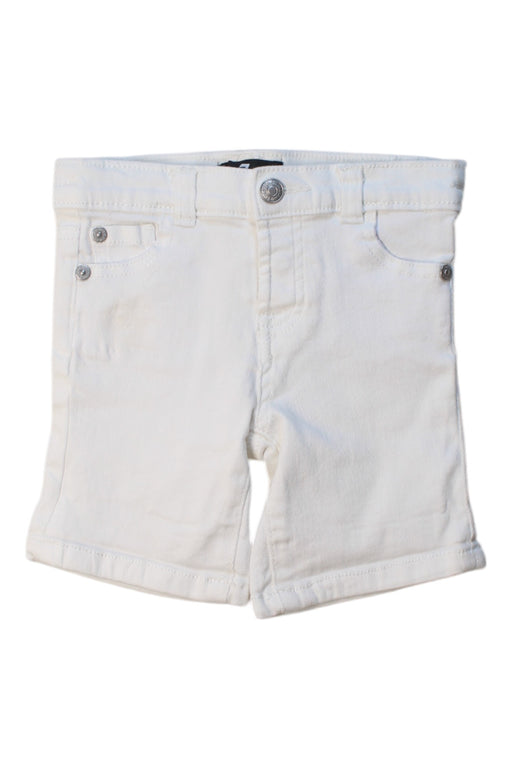 A White Shorts from 7 For All Mankind in size 18-24M for girl. (Front View)