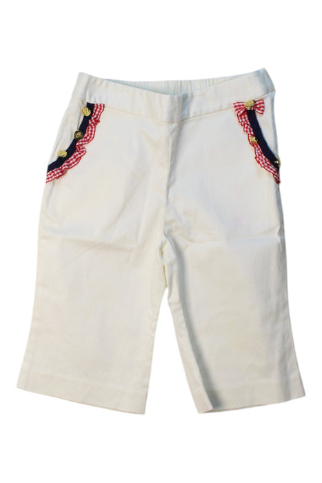 A White Casual Pants from Nicholas & Bears in size 2T for girl. (Front View)