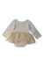 A Beige Long Sleeve Bodysuits from Noe & Zoe Berlin in size 12-18M for girl. (Front View)